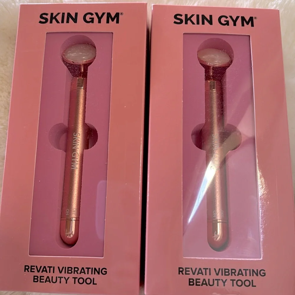 SKIN GYM Revati Vibrating Beauty Fasce Massage Sculpting Tool New In Box $59MSRP